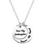 KUIYAI Godmother Goddaughter Necklace Forever My Friend Crescent Moon Necklace