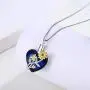 JUSTKIDSTOY Cremation Jewelry for Ashes 925 Sterling Silver Sunflower Urn Necklace with Crystal Keepsake Memorial Gift for Ashes of Loved Ones JUSTKIDSTOY Cremation Jewelry for Ashes 925 Sterling Silver Sunflower Urn Necklace with Crystal Keepsake Memorial Gift for Ashes of Loved Ones