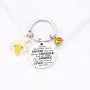WSNANG Banana Keychain You are Braver Stronger Smarter Than You Think Keychain Fruit Theme Banana Jewelry Inspirational Gifts Banana Lover Gift WSNANG Banana Keychain You are Braver Stronger Smarter Than You Think Keychain Fruit Theme Banana Jewelry Inspirational Gifts Banana Lover Gift
