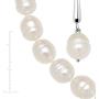 Silpada White Ringed Freshwater Cultured Pearl Earring, Bracelets & Necklace Set in Sterling Silver