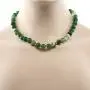 Gem Stone King 18 Inch 10mm Green Agate Necklace Bracelet Gift Set