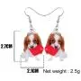 NEWEI Acrylic Valentines Day Puppy Dog Earrings Dangle Drop Sweet Pet Jewelry For Women Girl Charm Gift NEWEI Acrylic Valentines Day Puppy Dog Earrings Dangle Drop Sweet Pet Jewelry For Women Girl Charm Gift