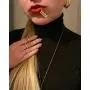 Birthday Year Necklace, 18K Gold Plated Stainless Steel Birth Year Number Pendant Necklace Memorable Anniversary Jewelry for Women Girls