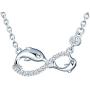 Unendlich U Solid 925 Silver Jewelry Dolphin Infinity Symbol Earrings Bracelet Necklace