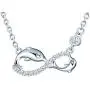 Unendlich U Solid 925 Silver Jewelry Dolphin Infinity Symbol Earrings Bracelet Necklace