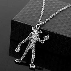 Kiaka Stranger Things TV Show Demogorgon Demodog Monster Pendant Merchandise Necklace