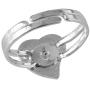 Mood Necklace Love Heart Change Color Emotional Feeling Adjustable Size Mood Rings 3pcs (3 pcs)