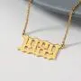 TOOPNK 2Pcs Birth Year Number Necklace, 1970 to 2005 Pendant Necklace, Personalized Birthday Jewelry
