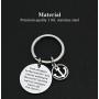 Kivosiiviz Encouragement Keychain Inspirational Gifts I am The Storm Fate Whispers to The Warrior Keyring Motivating Keychain