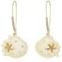 Betsey Johnson Sea Shell Dangle Earrings