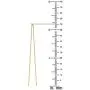 KoolJewelry 14k Yellow Gold Bar Threader Earrings Minimalist Jewelry for Women KoolJewelry 14k Yellow Gold Bar Threader Earrings Minimalist Jewelry for Women