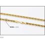 Gold Rope Chain 5mm, 20x More Real 24K, Diamond Cut For Men & Women Premium Fashion Jewelry Necklaces Over Semi Precious Bronze, Classic, 16-30 Inches USA made!