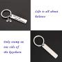 CENWA Funny Biker Lovers Gift Cycling Keychain Bicycle Gift Mountain Bike Ride Gift Life Behind Bars Keychain Gift for Biker Racer Adventure Gift for Cyclists