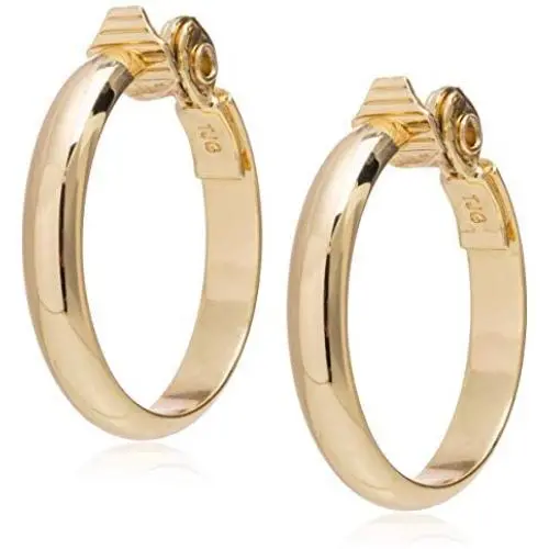 Anne Klein Clip Hoop Earrings