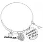 Infinity Collection Gymnastics Bangle Bracelet- Girls Gymnastics Bracelet- Gymnastics Jewelry for Gymnast …