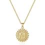 Layered Choker Necklaces for Women, 14K Gold Plated Dainty Layering Paperclip Chain Necklace Simple Adjustable Initial Coin Pendant Necklaces Layered Gold Chain Necklaces for Women Jewelry Gifts