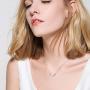 TANGPOET Dolphin Necklace Gifts for Women S925 Sterling Silver Sea Ocean Animal Pendant Jewelry for Teens Girls Daughter