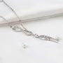 KUIYAI Memorial Infinity Angel Wing Necklace Family Remembrance Gift Godchild Gift