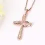 YL Cross Necklace 925 Sterling Silver Infinity Pendant Religious Jewelry Christian Baptism Gift YL Cross Necklace 925 Sterling Silver Infinity Pendant Religious Jewelry Christian Baptism Gift
