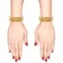 Efulgenz Indian Bollywood CZ Crystal Rhinestone Gold Plated Multicolor Beaded Wedding Bridal Bracelet Bangle Set Jewelry Efulgenz Indian Bollywood CZ Crystal Rhinestone Gold Plated Multicolor Beaded Wedding Bridal Bracelet Bangle Set Jewelry