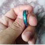 2 Pcs 6MM Comfort Fit Stainless-Steel Color Changing Heart Mood Ring Wedding Band Anniversary Promise