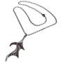 Alchemy of England Darkling Heart Necklace, Silver