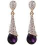 Elegant Rhinestone Crystal Drop Earrings
