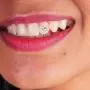 Adastra Jewelry Shooting Star 925 Sterling Silver Teeth Gem Tooth Charm