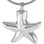 Lacetas Keepsakes Sea Starfish Collection Cremation Urn Jewelry Necklace Pendant Memorial Ashes Holder