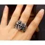 Stainless Steel Gothic Skull Vintage Antique Style Biker Rings Cocktail Party Rings Comfort Fit Size 7-11 Stainless Steel Gothic Skull Vintage Antique Style Biker Rings Cocktail Party Rings Comfort Fit Size 7-11