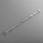 Mariell Silver Platinum Cubic Zirconia Tennis Bracelet for Women - Bridal, Wedding or Everyday Jewelry