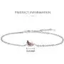 Red Cardinal Pendant Necklace Bracelet Set Sterling Silver Inspirational Memorial Jewelry Sympathy Memorial Ornaments Paradise Gifts for Loss of Loved One