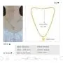 TrustDavis Womens Fashion Gold Tone Choker Chain Necklace for Party Jewelry TrustDavis Womens Fashion Gold Tone Choker Chain Necklace for Party Jewelry