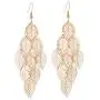 ROSTIVO Dangle Earrings for Women and Girls Gold Chandelier Earrings Boho Leaf Earrings