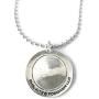 Football Necklace I Can Do All Things Through Christ in Antique Silver Finish Phililippians 413