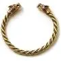 LynnAround Bronze Norse Viking Fenrir Wolf Head Twisted Cable Bangle Cuff Bracelet Arm Ring Pagan Jewelry LynnAround Bronze Norse Viking Fenrir Wolf Head Twisted Cable Bangle Cuff Bracelet Arm Ring Pagan Jewelry