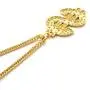 Gold Chain with Dollar Sign Big Money Necklaces for Men Women,Stainless Steel Iced Out Rhinestone Jewelry,Fashion Pendants with 28 Inches Chain
