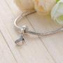 MiniJewelry I Love Reading Open Book Charm, Pave Stiletto Shoe Dangle Charm, Cocktail Wine Glass Charm for Pandora Bracelets