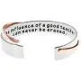 Gift for Teacher, The Influence of A Good Teacher Can Never Be Erased Teacher Bracelet- Appreciation Gift