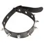SUNSCSC Vintage Punk Goth Studded Rivet Pu Leather Collar Choker Necklace