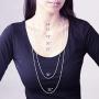 MyNameNecklace Fancy Personalized Monogram Necklace - Custom Made Pendant Any Initial-Jewelry for Her