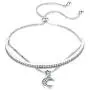 SLUYNZ 925 Sterling Silver Star Moon Adjustable Bolo Strand Bracelet for Women Teen Girls Layered Bracelet Sliding Tennis Bracelet SLUYNZ 925 Sterling Silver Star Moon Adjustable Bolo Strand Bracelet for Women Teen Girls Layered Bracelet Sliding Tennis Bracelet