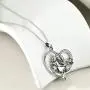 YFN I Love You Horse Pendant Necklace Jewelry Sterling Silver Girls with Horse Gift for Women Girls