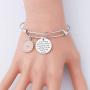 AKTAP Faith Bangle Real Mustard Seed Jewelry Inspirational Religious Gift If You Have Faith As Small As A Mustard Seed Nothing Will Be Impossible