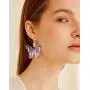 UDORA Butterfly Pendant Dangle Necklace Earrings Jewelry Set Gift For Women Girls UDORA Butterfly Pendant Dangle Necklace Earrings Jewelry Set Gift For Women Girls