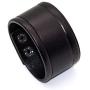 Heavstjer Punk Alloy Buckle Bracelet Wide Leather Wristband Cuff Bracelet