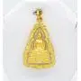 Phra Sothorn Pendant Charm Thai Buddha Amulet 22k Thai Baht Yellow Gold Plated Jewelry From Thailand Size 4.7 cm Phra Sothorn Pendant Charm Thai Buddha Amulet 22k Thai Baht Yellow Gold Plated Jewelry From Thailand Size 4.7 cm