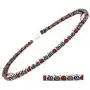 Elegant Womens Hematite Magnetic Therapy Necklace with Healing Stones Pain Relief for Neck Arthritis Migraine Headaches Shoulders and Back (Regular, Red Agate) Elegant Womens Hematite Magnetic Therapy Necklace with Healing Stones Pain Relief for Neck Arthritis Migraine Headaches Shoulders and Back (Regular, Red Agate)