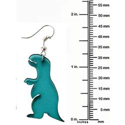 Cute Dinosaur Earrings Jurassic Park T-Rex Dinosaur Drop Earrings For Girls Teens Jewelry gift