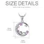 PEIMKO Lucky Elephant Necklace Elephant On The Moon Cute Animal Pendant Necklace Elephant Jewelry for Women Girl PEIMKO Lucky Elephant Necklace Elephant On The Moon Cute Animal Pendant Necklace Elephant Jewelry for Women Girl